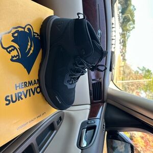 Herman Survivors Black Men's Boots